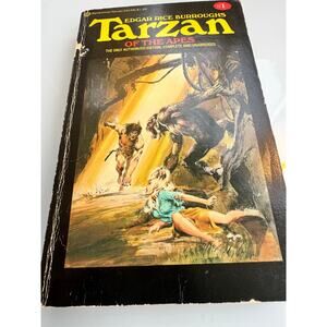 Tarzan of the Apes by Edgar Rice Burroughs PB